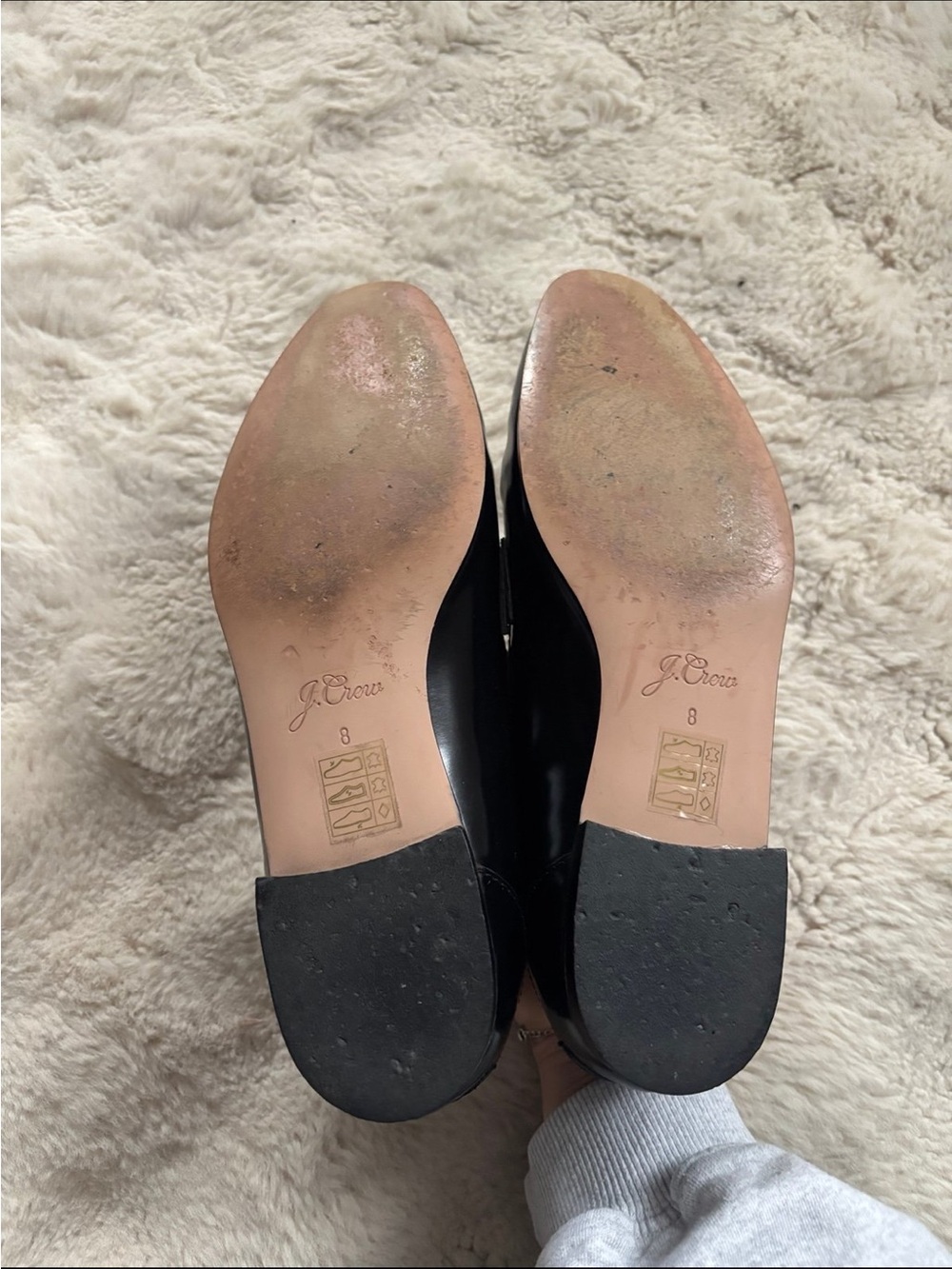 J. Crew Black Leather Academy Penny Loafers - Picture 10 of 10
